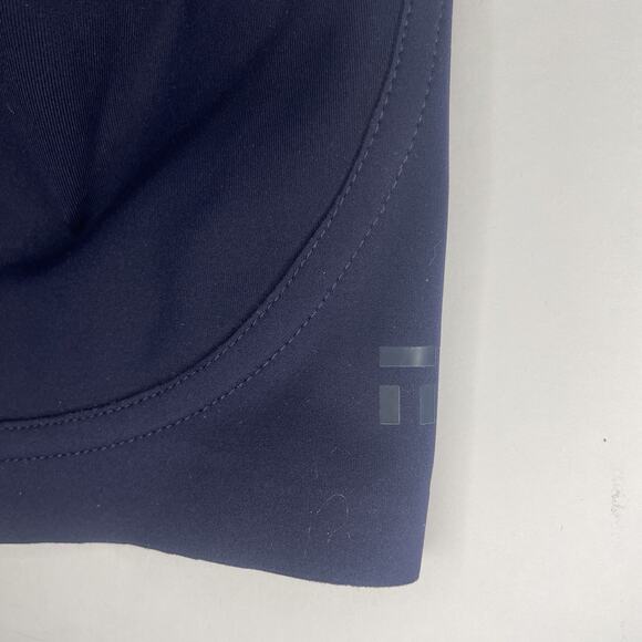 Tommy John Comfort‎ Smoothing Triangle Bralette Navy XL (D-DD) Wire Free T-Shirt - Picture 4 of 10